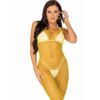 Comprar LEG AVENUE - VESTIDO DE REJILLA LARGO AMARILLO TALLA ÚNICA al mejor precio - Envíos Discretos