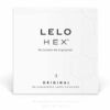 Comprar LELO - HEX PRESERVATIVO CAJA 3 UDS al mejor precio - Envíos Discretos