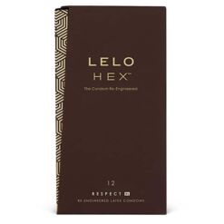 Comprar LELO - HEX PRESERVATIVO RESPECT XL 12 PACK al mejor precio - Envíos Discretos