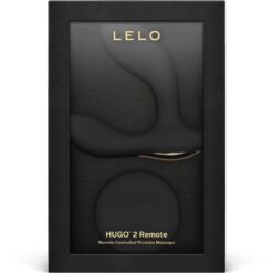 Comprar LELO - HUGO 2 MASAJEADOR DE PROSTATA CONTROL REMOTO NEGRO al mejor precio - Envíos Discretos