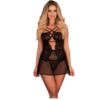 Comprar LIVCO CORSETTI FASHION - BARIRIN LC 90633 FALDA + PANTY NEGRO L/XL al mejor precio - Envíos Discretos
