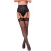 Comprar LIVCO CORSETTI FASHION - JELLY LC 90673 LIGUERO + MEDIAS NEGRO S/M al mejor precio - Envíos Discretos