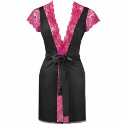 Comprar LIVCO CORSETTI FASHION - KUMIKO LC 90428 BATA + PANTY NEGRO L/XL al mejor precio - Envíos Discretos