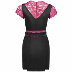 Comprar LIVCO CORSETTI FASHION - KUMIKO LC 90428 BATA + PANTY NEGRO S/M al mejor precio - Envíos Discretos