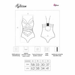 Comprar LIVCO CORSETTI FASHION - KYLSSIAM LC 90613 BODY NEGRO S/M al mejor precio - Envíos Discretos