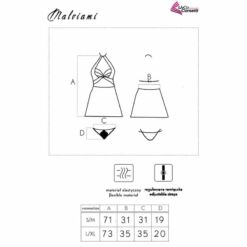 Comprar LIVCO CORSETTI FASHION - MALVIAMI LC 90625 FALDA + PANTY NEGRO S/M al mejor precio - Envíos Discretos