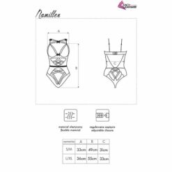 Comprar LIVCO CORSETTI FASHION - NAMILLEN LC 90528 BODY BLACK S/M al mejor precio - Envíos Discretos
