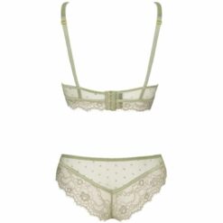 Comprar LIVCO CORSETTI FASHION - PINE LC 90667 SUJETADOR + PANTY KHAKI S/M al mejor precio - Envíos Discretos