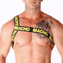 Comprar MACHO - ARNÉS ROMANO AMARILLO L/XL al mejor precio - Envíos Discretos