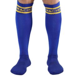 Comprar MACHO - CALCETINES LARGOS TALLA ÚNICA AZUL al mejor precio - Envíos Discretos