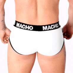 Comprar MACHO - MS30BL SLIP BLANCO L al mejor precio - Envíos Discretos