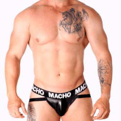 Comprar MACHO - MX25NC JOCK CUERO NEGRO L al mejor precio - Envíos Discretos