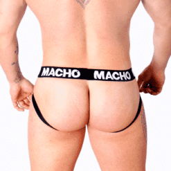 Comprar MACHO - MX25NC JOCK CUERO NEGRO xl al mejor precio - Envíos Discretos