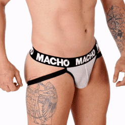 Comprar MACHO - MX26X1 JOCK REJILLA BLANCO L al mejor precio - Envíos Discretos