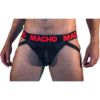 Comprar MACHO - MX26X2 JOCK NEGRO/ROJO S al mejor precio - Envíos Discretos