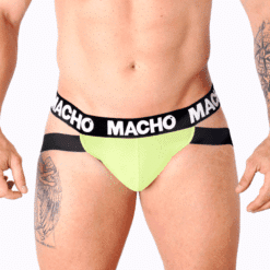 Comprar MACHO - MX28FA JOCK AMARILLO L al mejor precio - Envíos Discretos