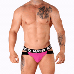 Comprar MACHO - MX28FR JOCK ROSA NEON L al mejor precio - Envíos Discretos