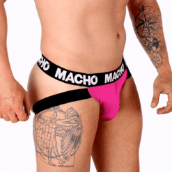 Comprar MACHO - MX28FR JOCK ROSA NEON M al mejor precio - Envíos Discretos