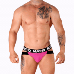 Comprar MACHO - MX28FR JOCK ROSA NEON XL al mejor precio - Envíos Discretos