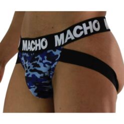 Comprar MACHO - MX28MA JOCK MILITAR AZUL XL al mejor precio - Envíos Discretos