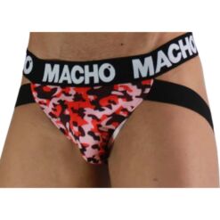 Comprar MACHO - MX28MR JOCK MILITAR ROJO XL al mejor precio - Envíos Discretos
