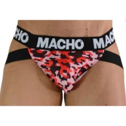 Comprar MACHO - MX28MR JOCK MILITAR ROJO XL al mejor precio - Envíos Discretos