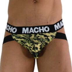 Comprar MACHO - MX28MV JOCK MILITAR VERDE S al mejor precio - Envíos Discretos