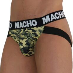 Comprar MACHO - MX28MV JOCK MILITAR VERDE XL al mejor precio - Envíos Discretos
