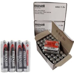Comprar MAXELL - PILA SALINA MANGANESO AAA R03 RETRACTIL*4 al mejor precio - Envíos Discretos