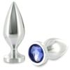 Comprar METAL HARD - ANAL PLUG ALIMINUM COLOR CRISTAL MEDIANO 8.89CM al mejor precio - Envíos Discretos