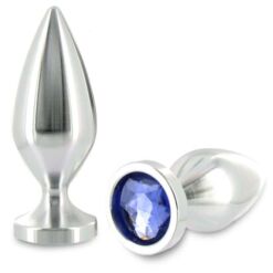 Comprar METAL HARD - ANAL PLUG ALIMINUM COLOR CRISTAL PEQUEÑO 5.71 CM al mejor precio - Envíos Discretos
