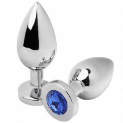Comprar METAL HARD - ANAL PLUG DIAMOND AZUL MEDIUM 7.62CM al mejor precio - Envíos Discretos