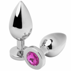 Comprar METAL HARD - ANAL PLUG DIAMOND ROSA SMALL 5.71CM al mejor precio - Envíos Discretos