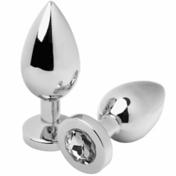Comprar METAL HARD - ANAL PLUG DIAMOND TRANSPARENTE MEDIUM 7.62CM al mejor precio - Envíos Discretos