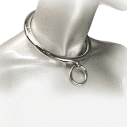 Comprar METAL HARD - BDSM COLLAR CON ARGOLLA 18CM al mejor precio - Envíos Discretos