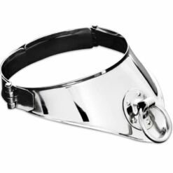 Comprar METAL HARD - COLLAR RESTRICCION CON ANILLA Y CANDADO 12.5 CM al mejor precio - Envíos Discretos