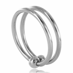 Comprar METAL HARD - DOUBLE GLANS RING 28MM al mejor precio - Envíos Discretos