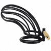 Comprar METAL HARD - JAULA ANILLO CASTIDAD BIRD NEGRO al mejor precio - Envíos Discretos