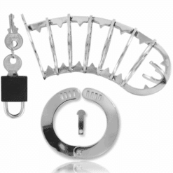 Comprar METAL HARD - JAULA PENE CON CIERRE SEGURIDAD 14 CM al mejor precio - Envíos Discretos