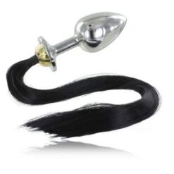 Comprar METAL HARD - PLUG ANAL ACERO CON COLA 8.89CM al mejor precio - Envíos Discretos