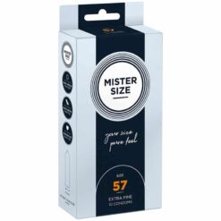 Comprar MISTER SIZE - PRESERVATIVOS TALLA L 57 MM (10 UNIDADES) al mejor precio - Envíos Discretos