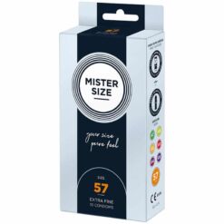 Comprar MISTER SIZE - PRESERVATIVOS TALLA L 57 MM (10 UNIDADES) al mejor precio - Envíos Discretos