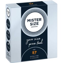 Comprar MISTER SIZE - PRESERVATIVOS TALLA L 57 MM (3 UNIDADES) al mejor precio - Envíos Discretos