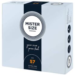 Comprar MISTER SIZE - PRESERVATIVOS TALLA L 57 MM (36 UNIDADES) al mejor precio - Envíos Discretos