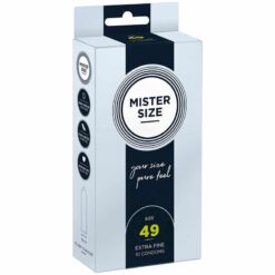 Comprar MISTER SIZE - PRESERVATIVOS TALLA S 49 MM (10 UNIDADES) al mejor precio - Envíos Discretos