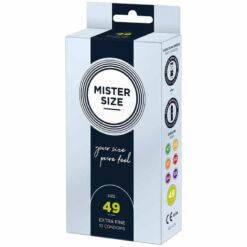 Comprar MISTER SIZE - PRESERVATIVOS TALLA S 49 MM (10 UNIDADES) al mejor precio - Envíos Discretos