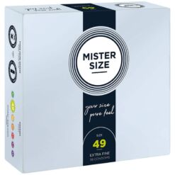 Comprar MISTER SIZE - PRESERVATIVOS TALLA S 49 MM (36 UNIDADES) al mejor precio - Envíos Discretos