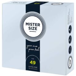 Comprar MISTER SIZE - PRESERVATIVOS TALLA S 49 MM (36 UNIDADES) al mejor precio - Envíos Discretos