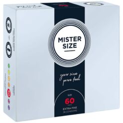 Comprar MISTER SIZE - PRESERVATIVOS TALLA XL 60 MM (36 UNIDADES) al mejor precio - Envíos Discretos