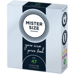 Comprar MISTER SIZE - PRESERVATIVOS TALLA XS 47 MM (3 UNIDADES) al mejor precio - Envíos Discretos
